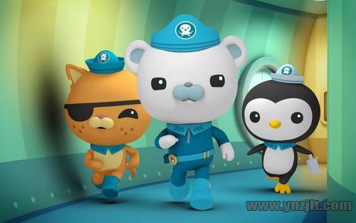 海底小纵队中文版1-4季高清动画片百度网盘下载